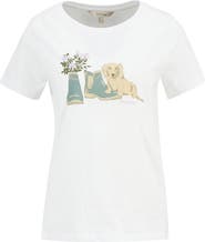 Barbour Brambles Cotton Graphic T-Shirt