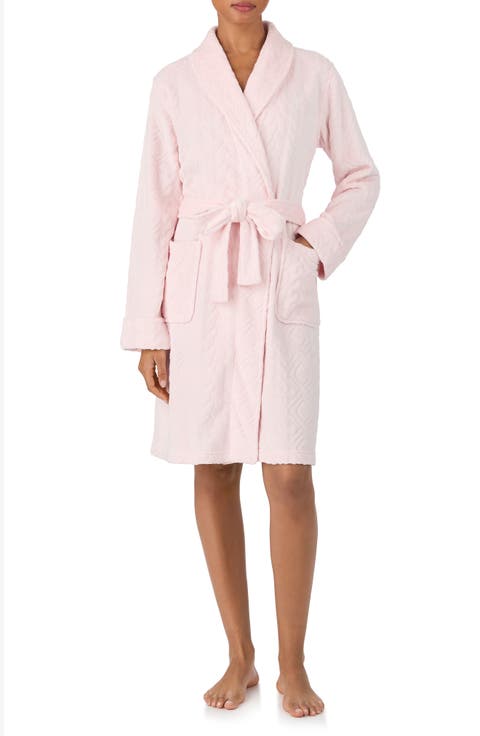 Fleece Monogram Robe
