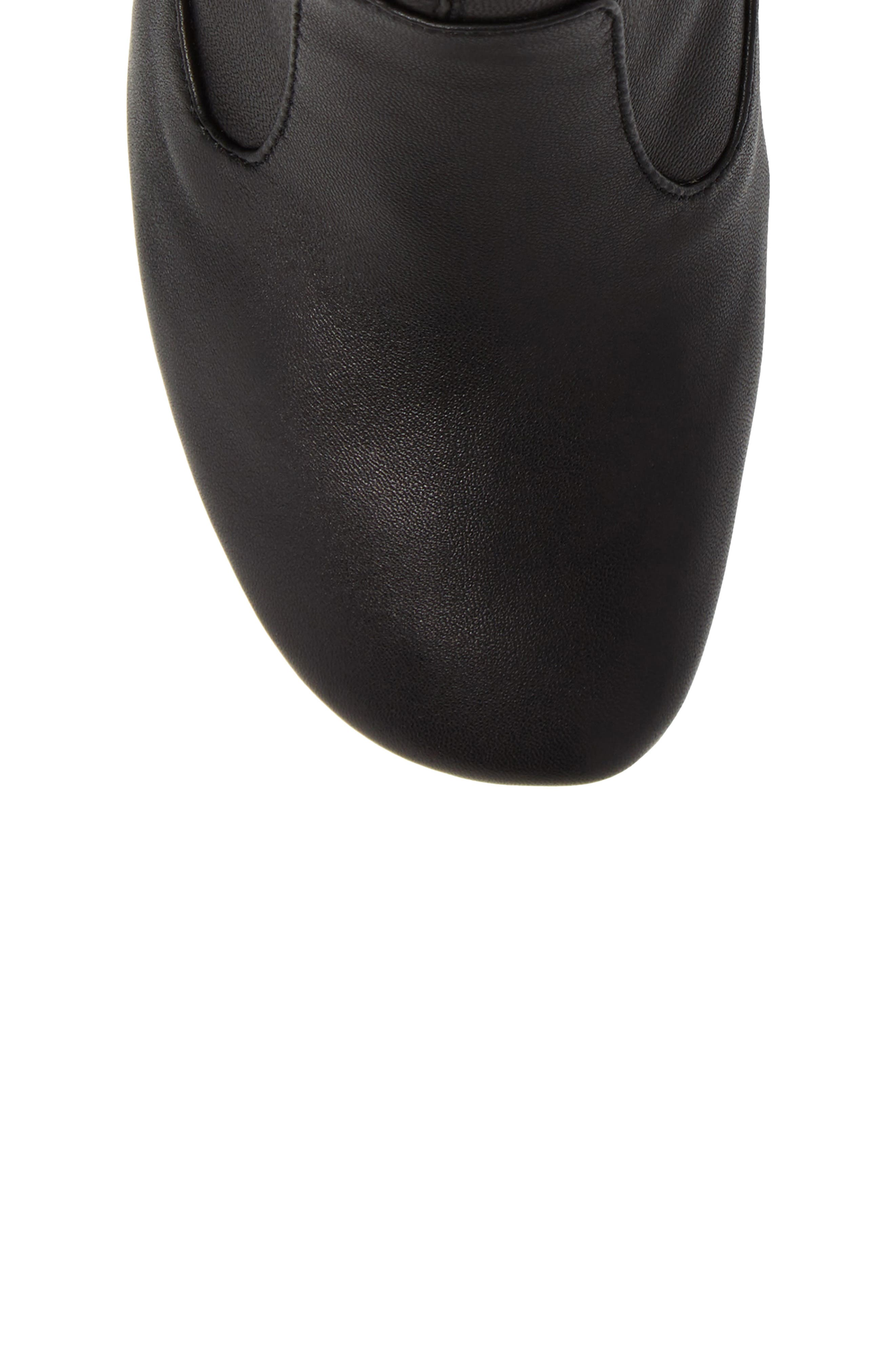 Kovacs Flared Heel Bootie, Alternate, color, BLACK