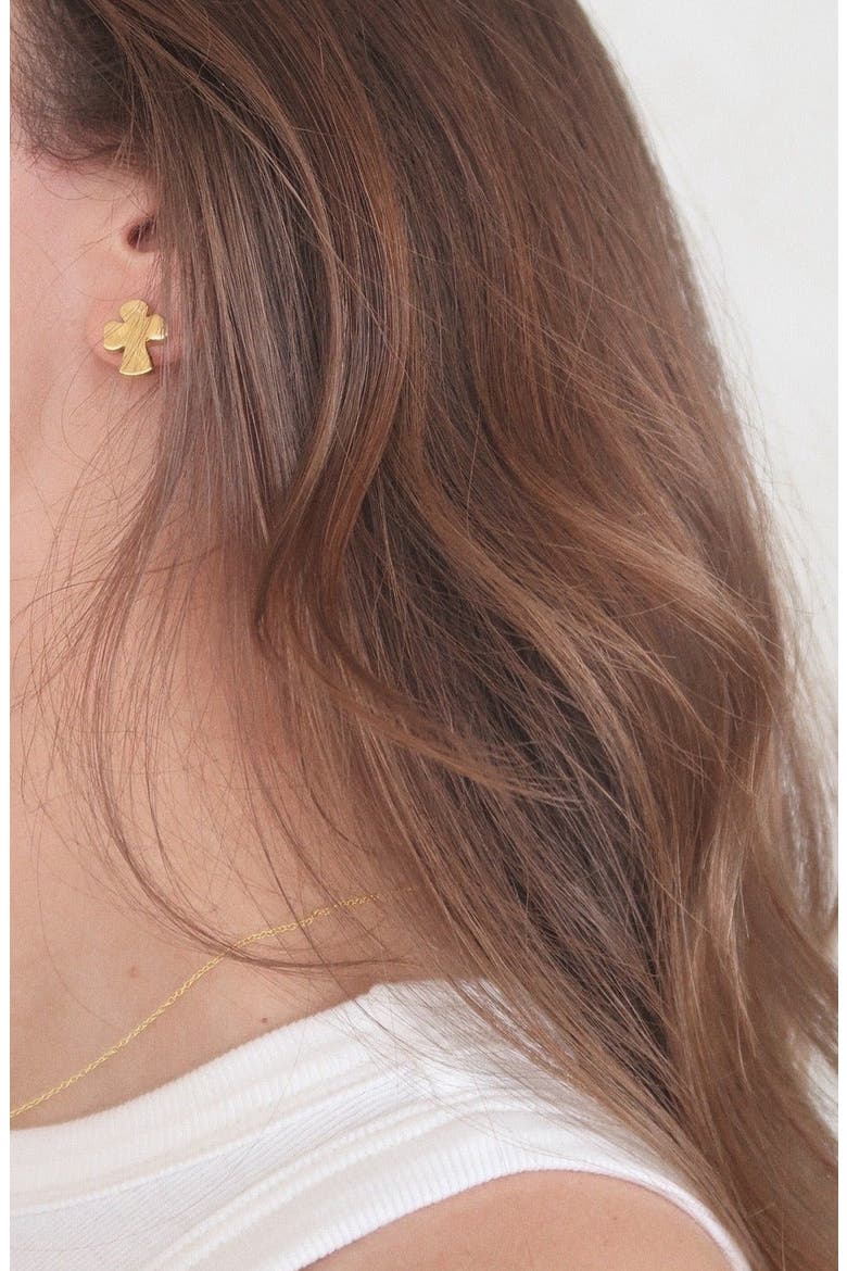 Haven Earrings, Alternate, color, Gold