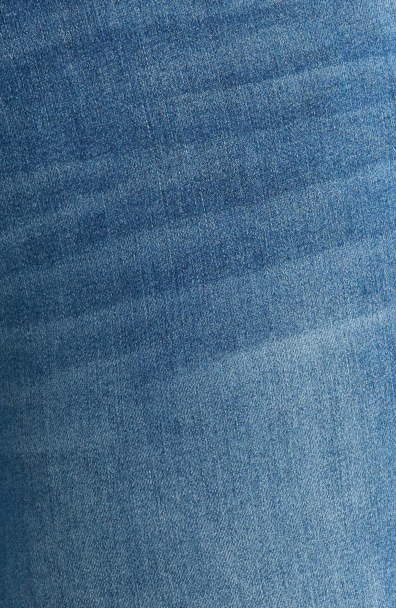 KUT from the Kloth Rachael Fab Ab Raw Hem High Waist Crop Mom Jeans, Alternate, color, Faithful