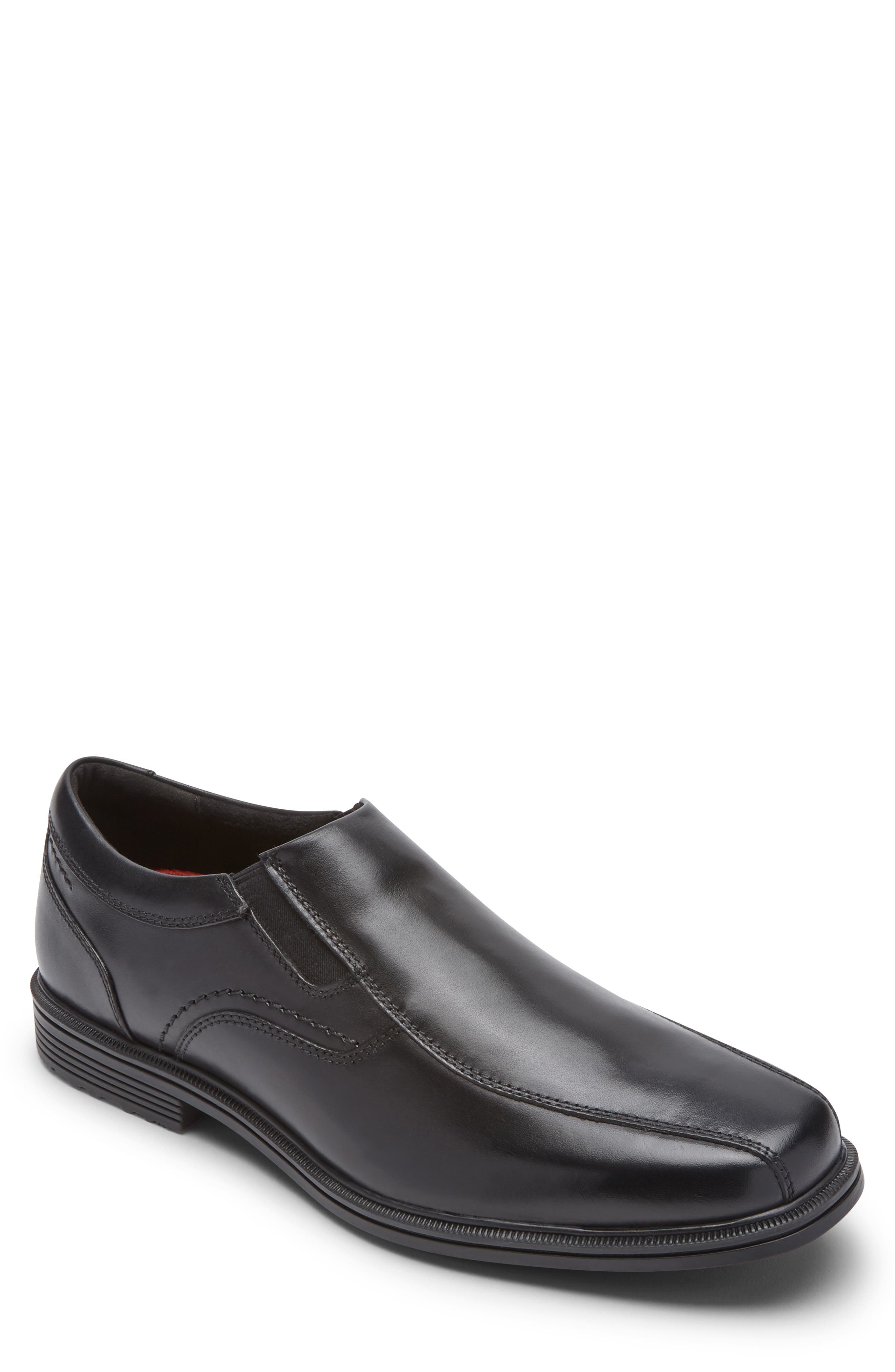 Rockport Taylor Waterproof Slip-On, Main, color, Black