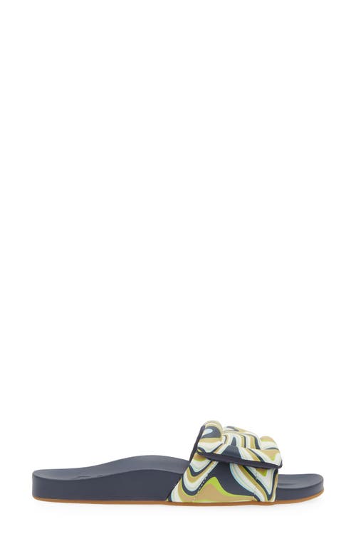 Olukai Sunbeam Slide Sandal In Blue