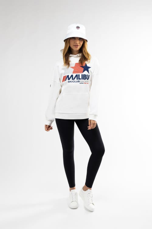 Malibu Ski Club Malibu Racer Hoodie In Animal Print