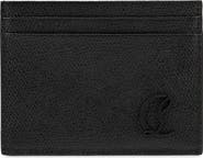 Christian Louboutin Mooncrest Leather Card Case