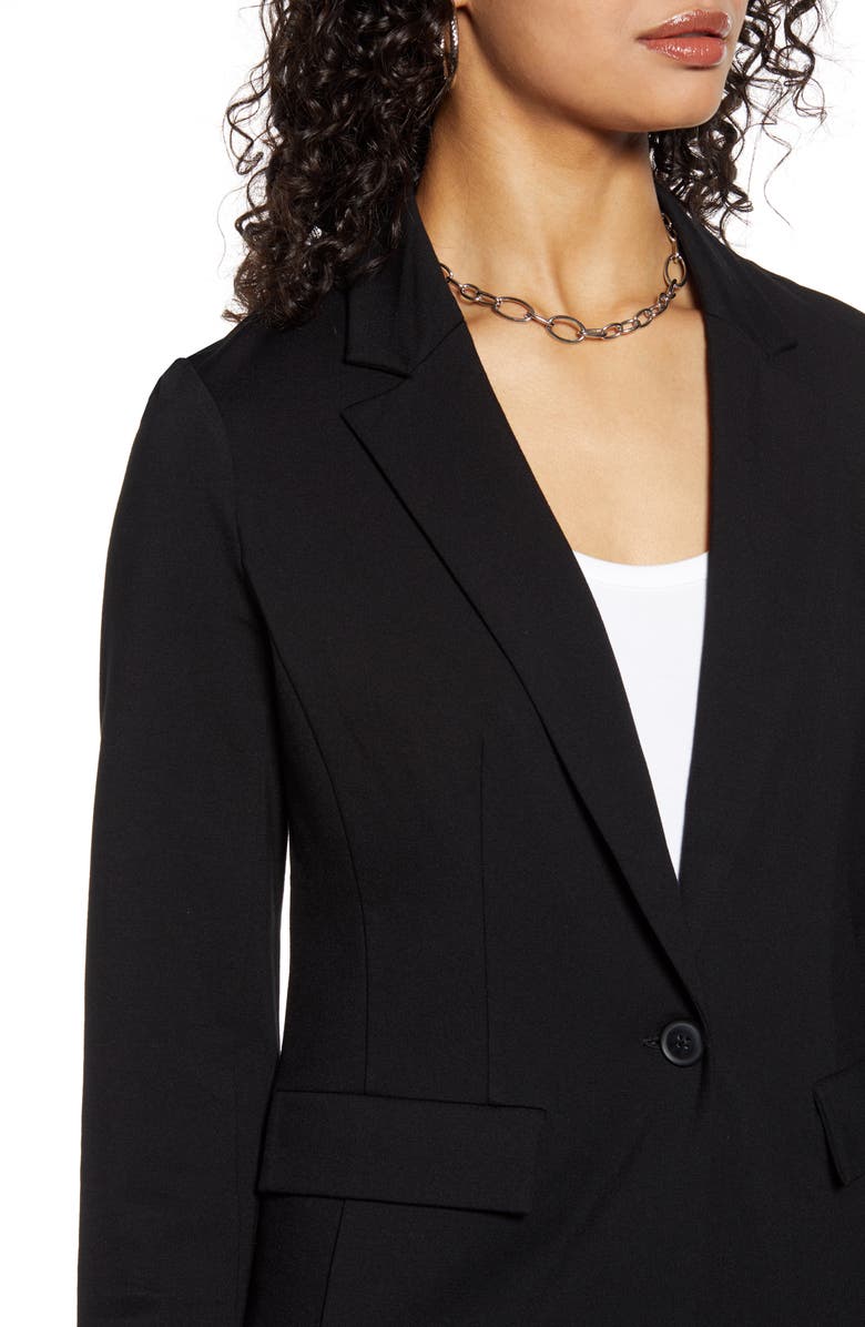 Halogen<sup>®</sup> One-Button Ponte Jacket, Alternate, color, 