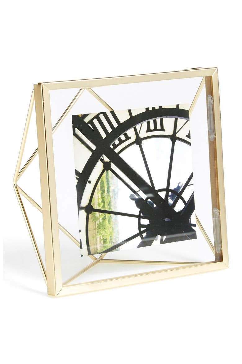 'Prisma' Photo Frame, Alternate, color, GOLD
