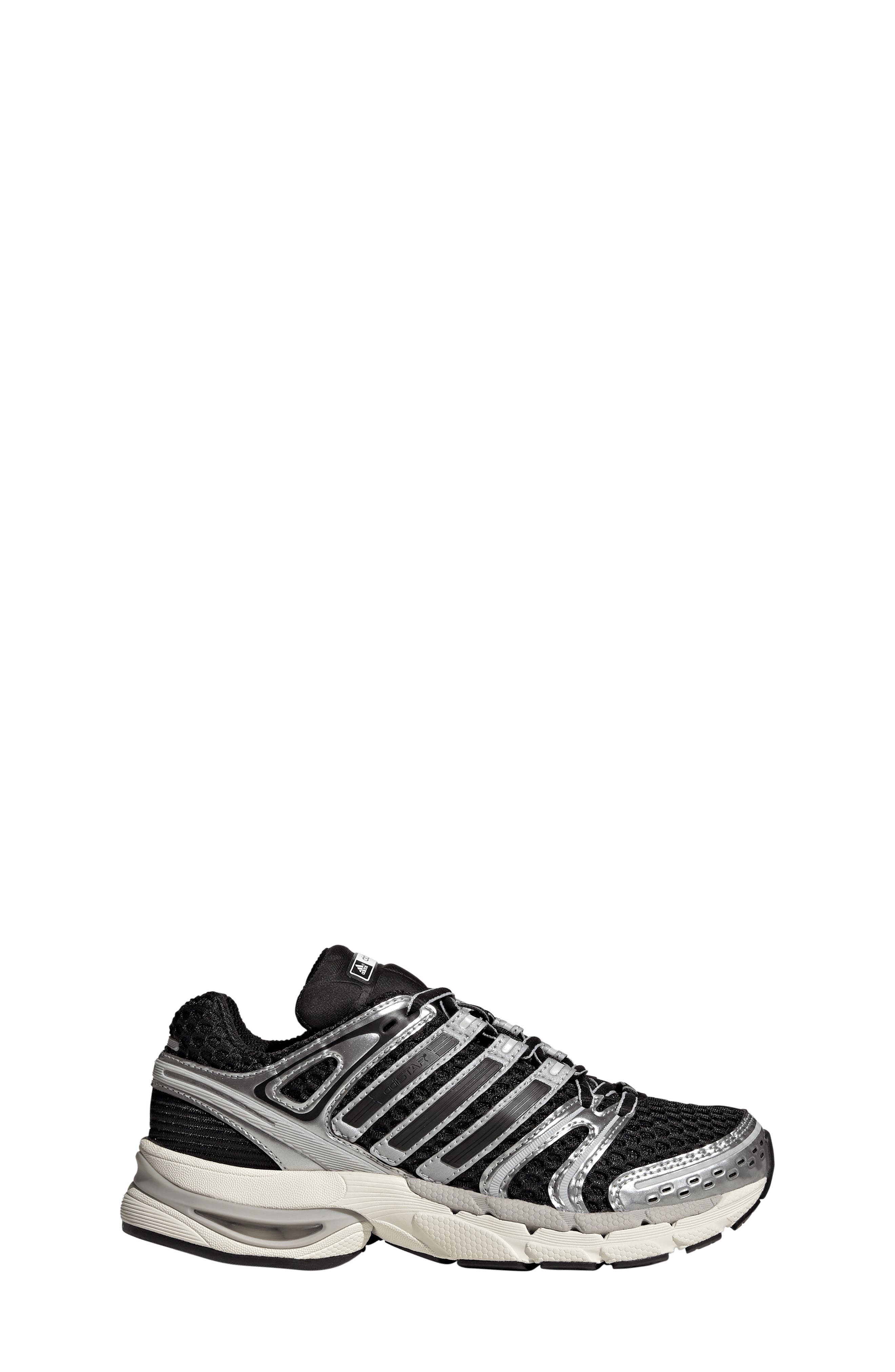 adidas Kids' Adistar Control 5 Sneaker, Alternate, color, Core Black/ Silver/ Grey