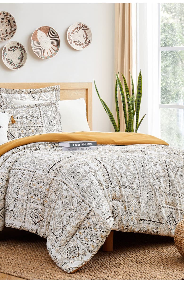 Modern Threads Complete 6-Piece or 8-Piece Bedding Set - Isla, Main, color, 