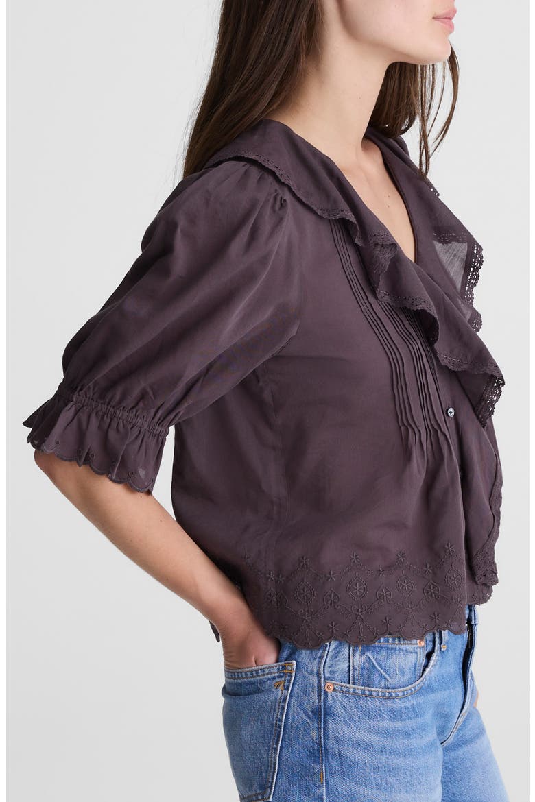 The Blaire Top, Alternate, color, CHOCOLATE PLUM