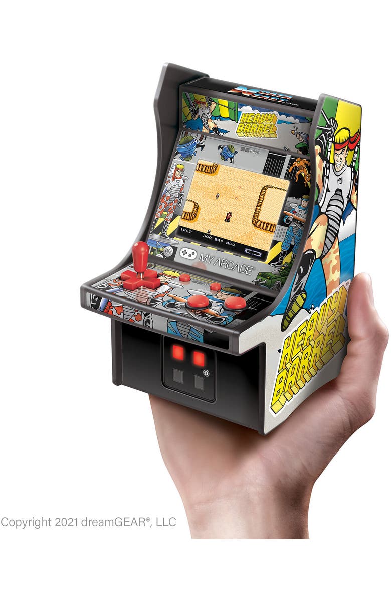 My Arcade Dgunl3205 Heavy Barrel Micro Player Retr, Alternate, color, Multicolor
