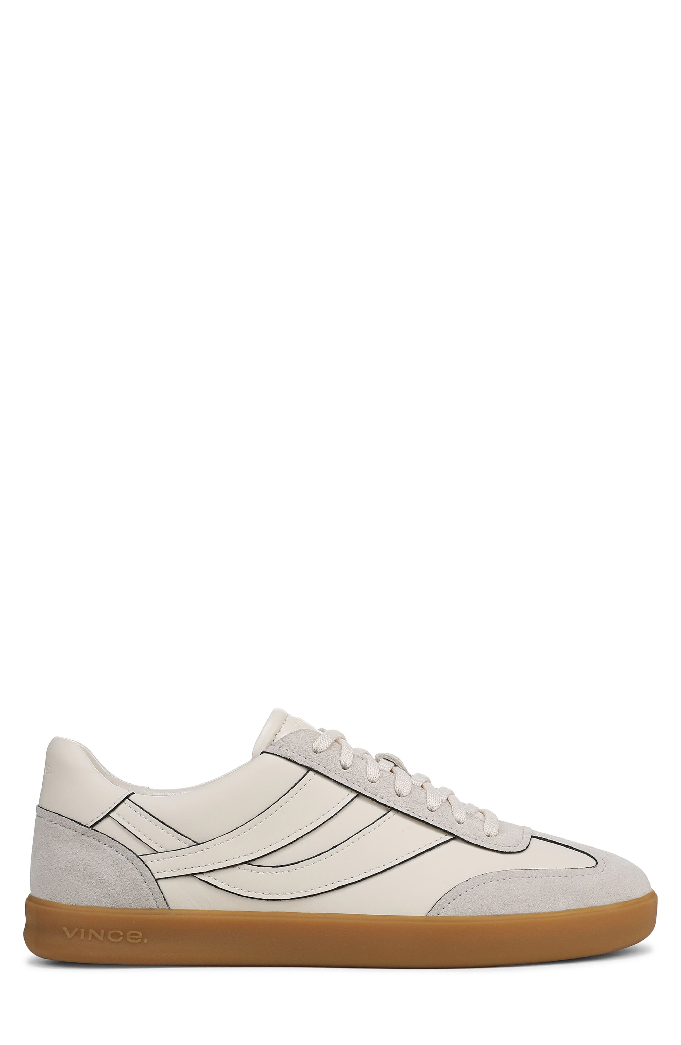 Vince Oasis Sneaker, Alternate, color, Horchata/Pebble White - Dm
