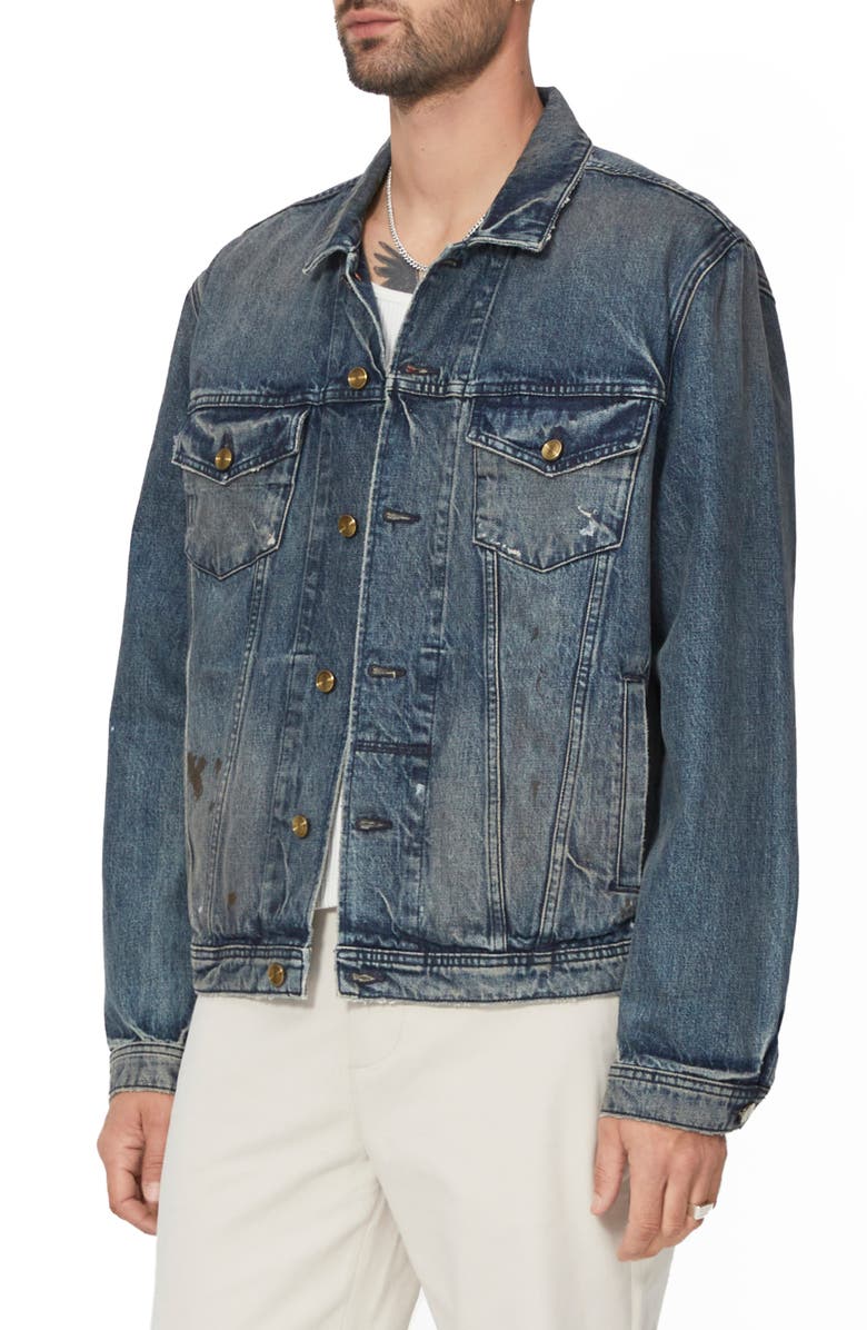 VAYDER Denim Trucker Jacket, Alternate, color, 