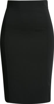Akris Wool Blend Pencil Skirt