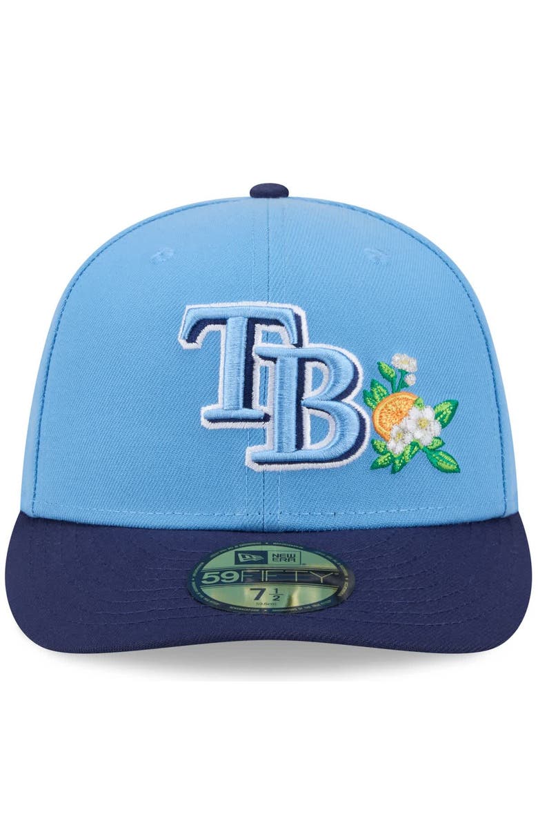 New Era Men's New Era  Light Blue/Navy Tampa Bay Rays 2026 Spring Training 59FIFTY Fitted Hat, Alternate, color, Light Blue