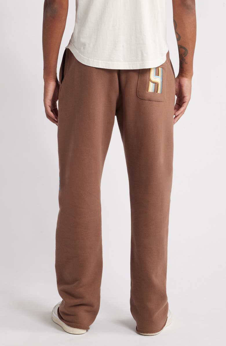 HONOR THE GIFT Studio French Terry Drawstring Pants, Alternate, color, Brown
