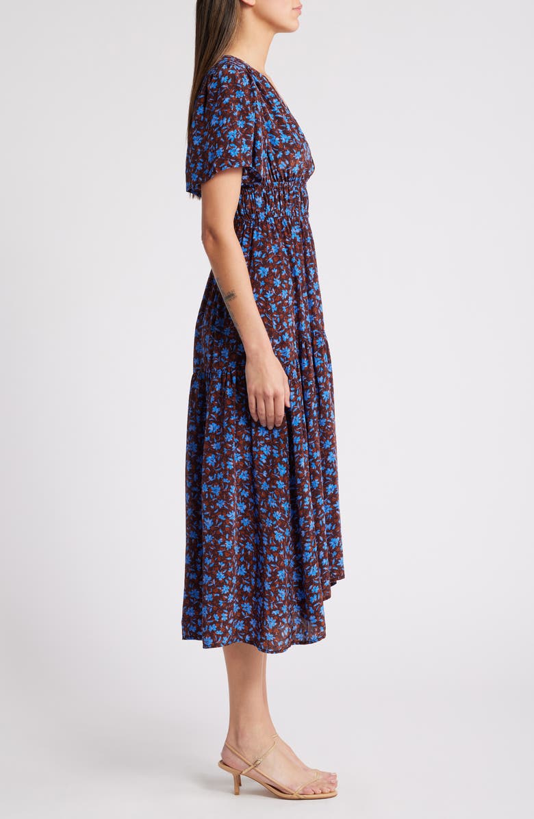 Rails Adelaide Floral Midi Dress, Alternate, color,