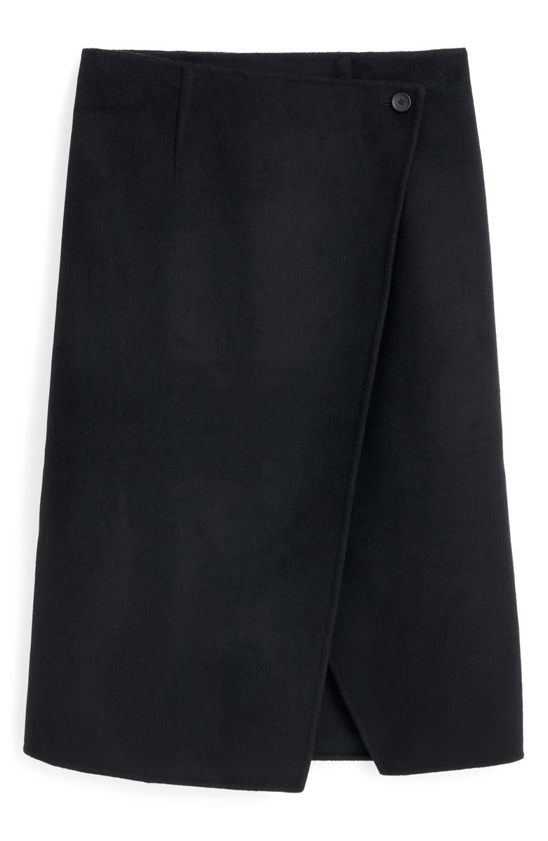 Alex Mill Parker Wool Blend Wrap Skirt, Main, color, 