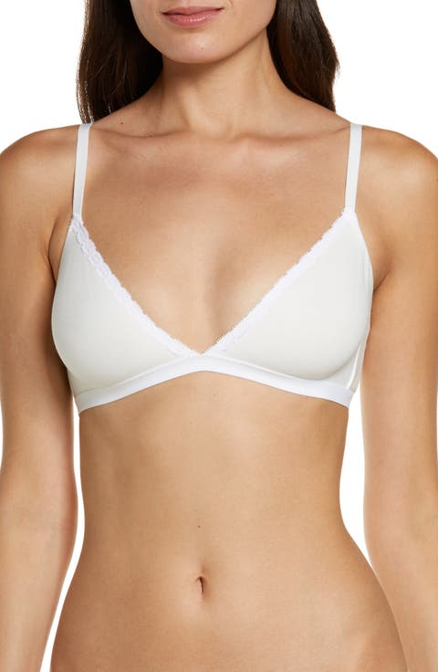 Adorned Cotton Blend Bralette