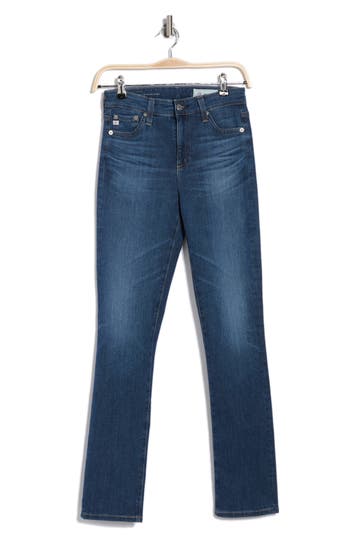 Ag Mari High Waist Slim Straight Jeans