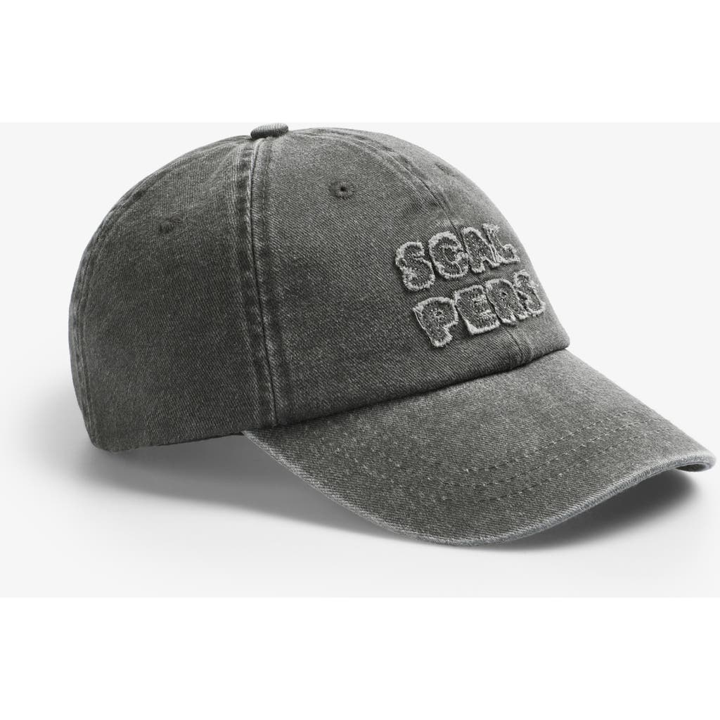 Scalpers Patch Cap In Black