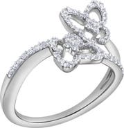 LuvMyJewelry Varenne 0.35 Ct 10K Gold Diamond Ring