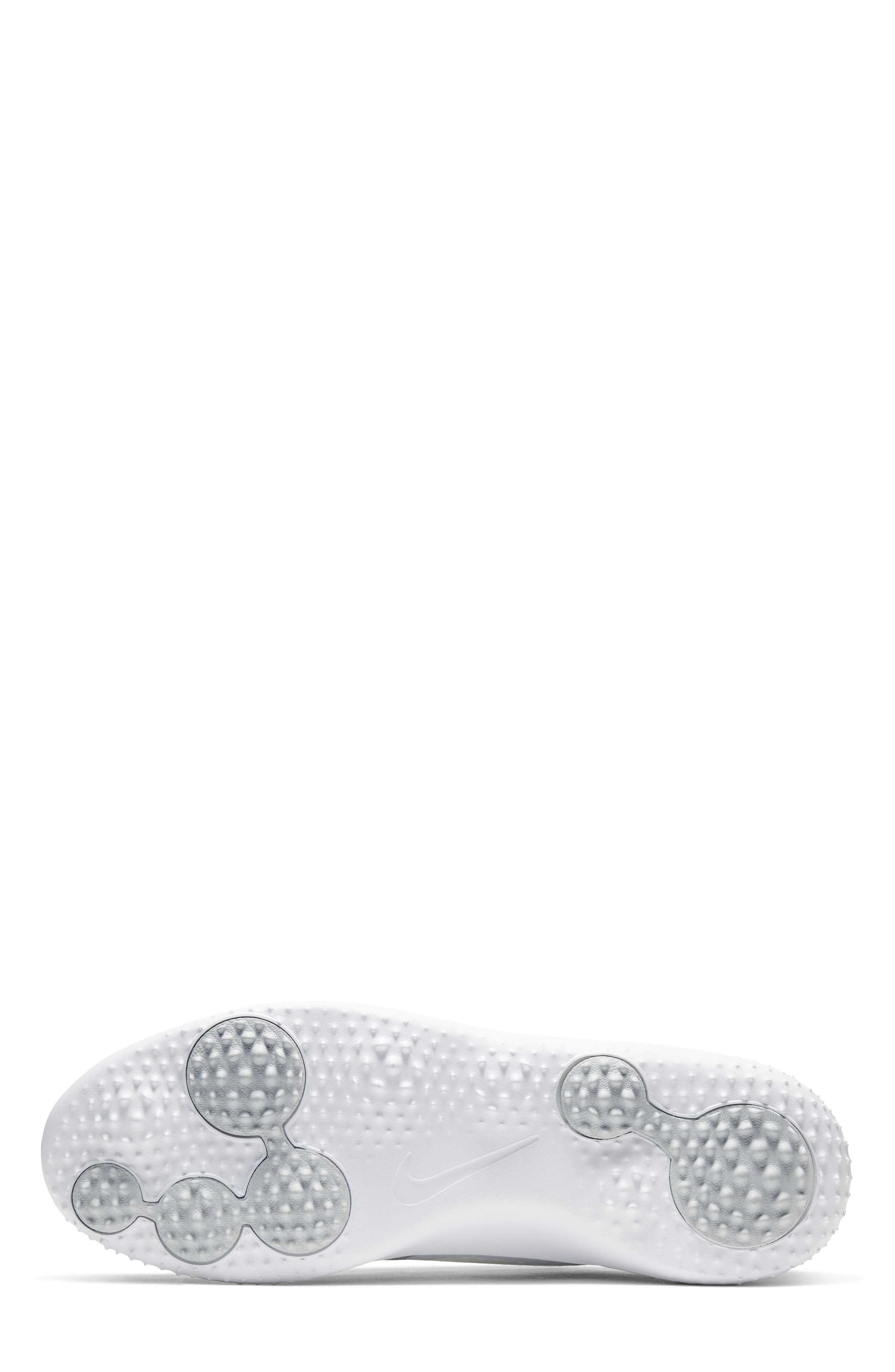 Roshe G Golf Shoe, Alternate, color, PLATINUM/ WHITE
