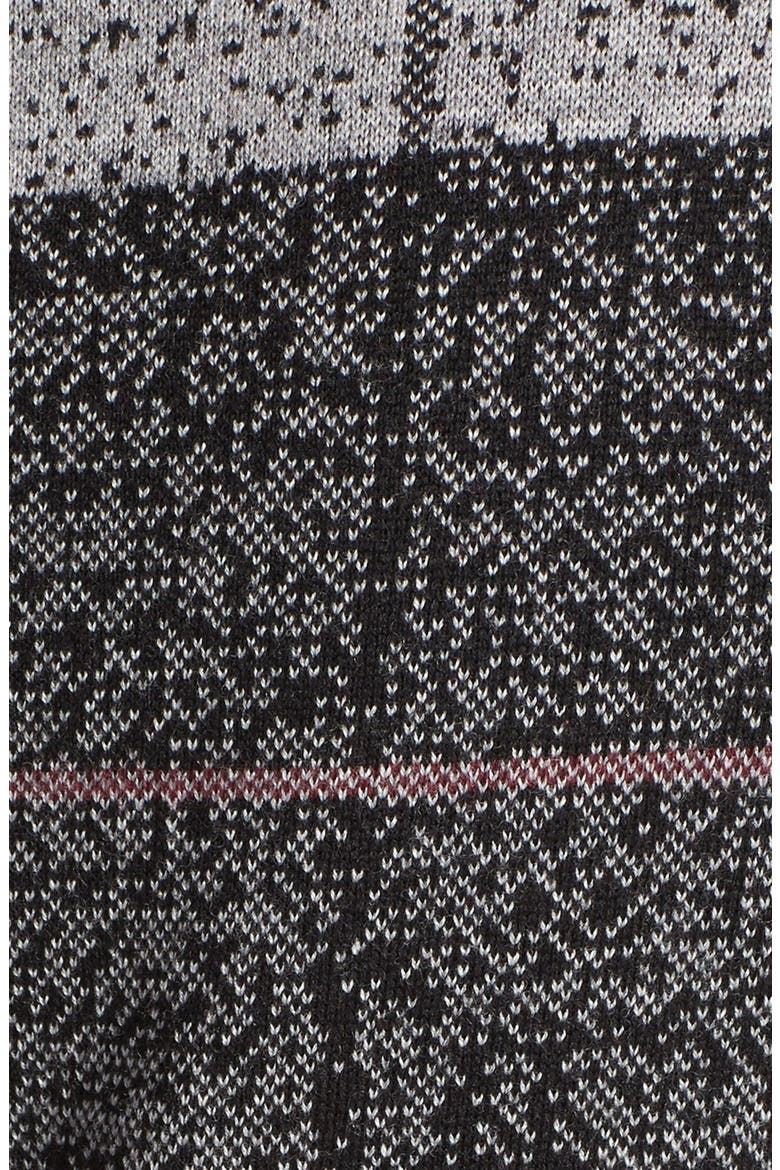 'Tegan' Plaid Crewneck Pullover, Alternate, color, BLACK PLAID