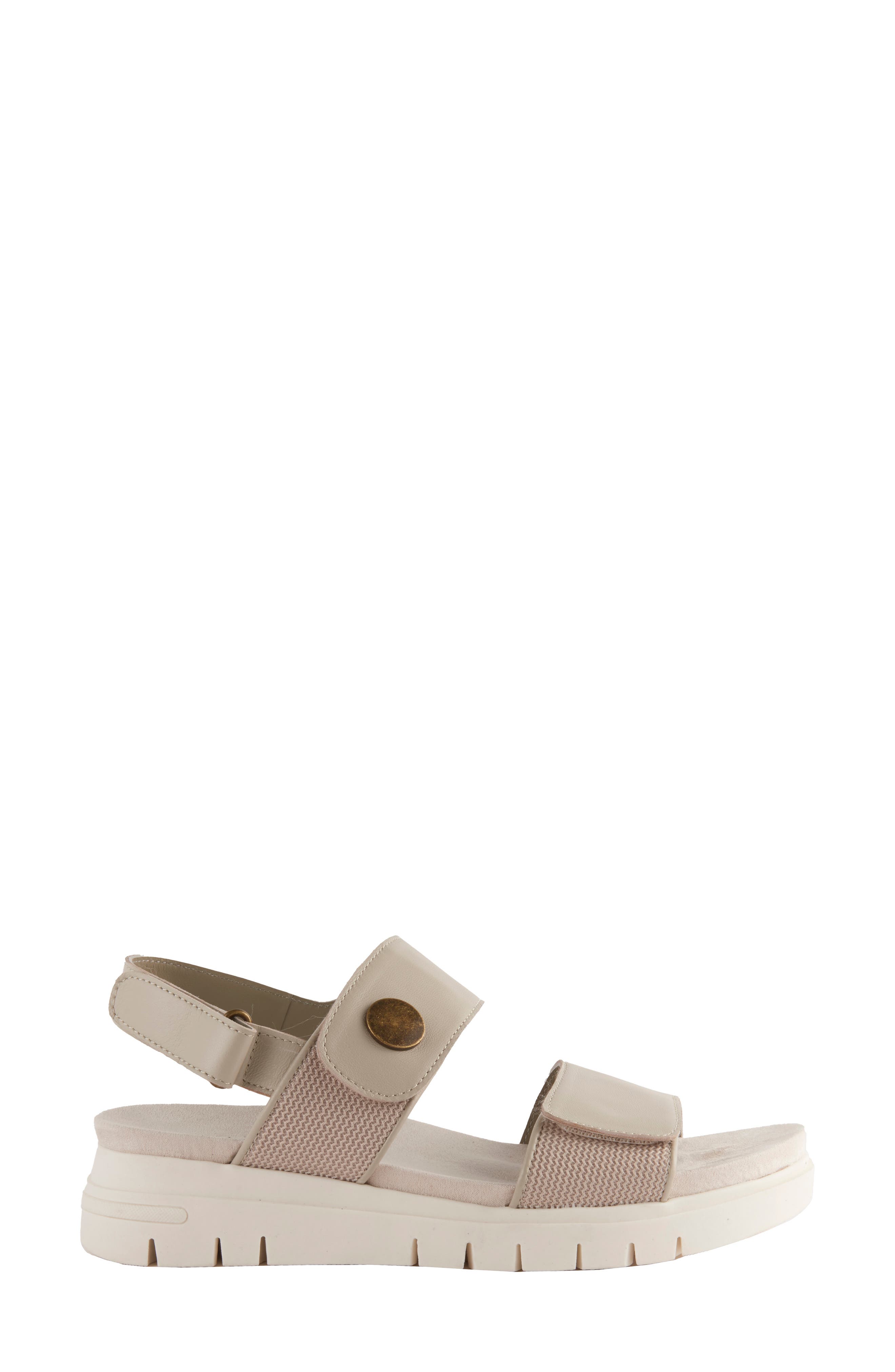 Downey Sandal, Alternate, color, BONE
