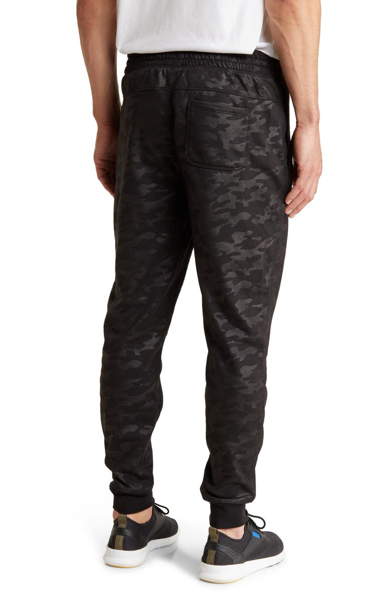 90 DEGREE BY REFLEX Camo Print Brushed Joggers, Alternate, color,