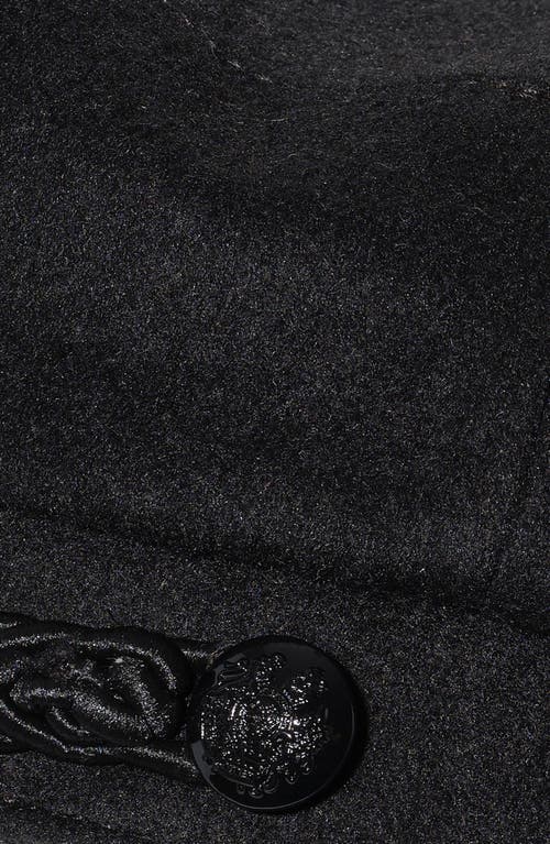 Lauren Ralplh Lauren Wool Brim Cap In Black