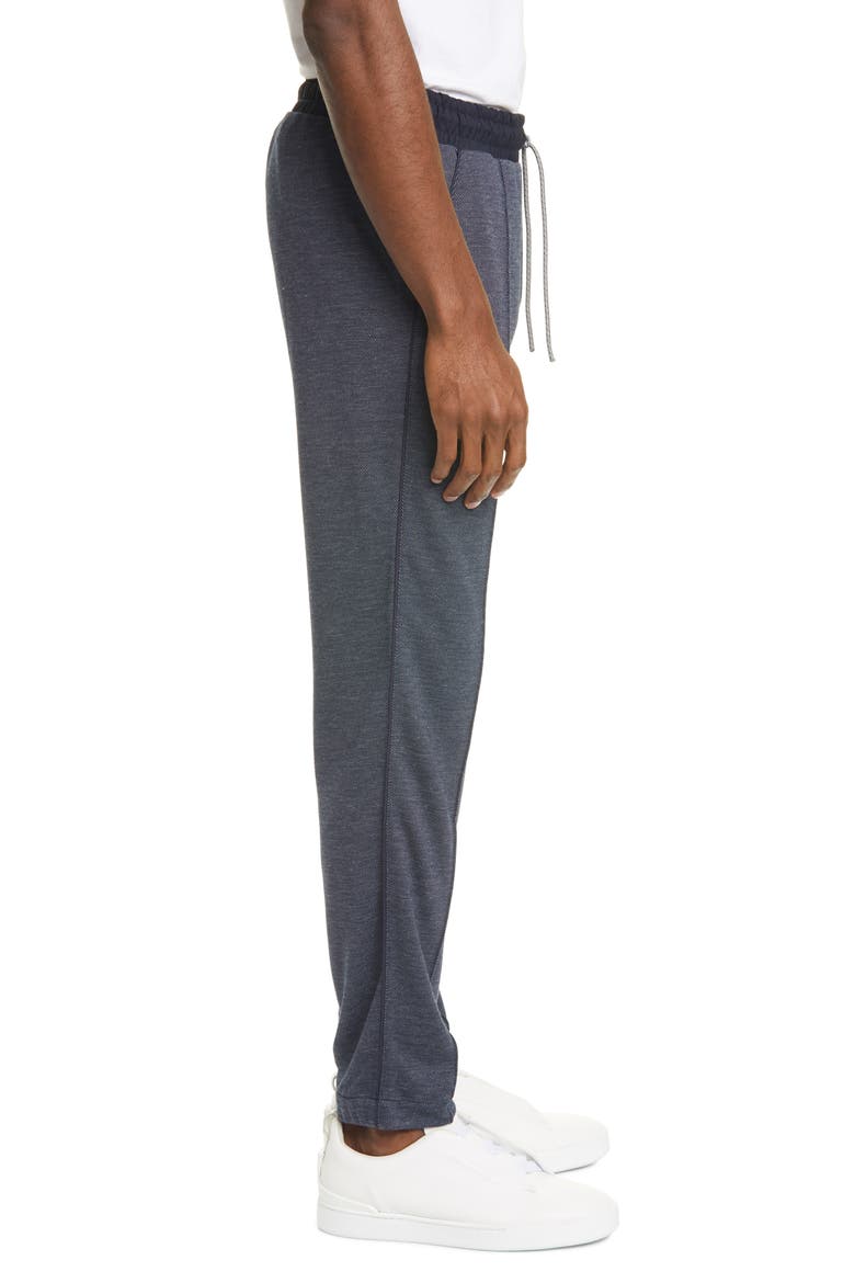 Cotton Blend Jogger Pants, Alternate, color, NAVY