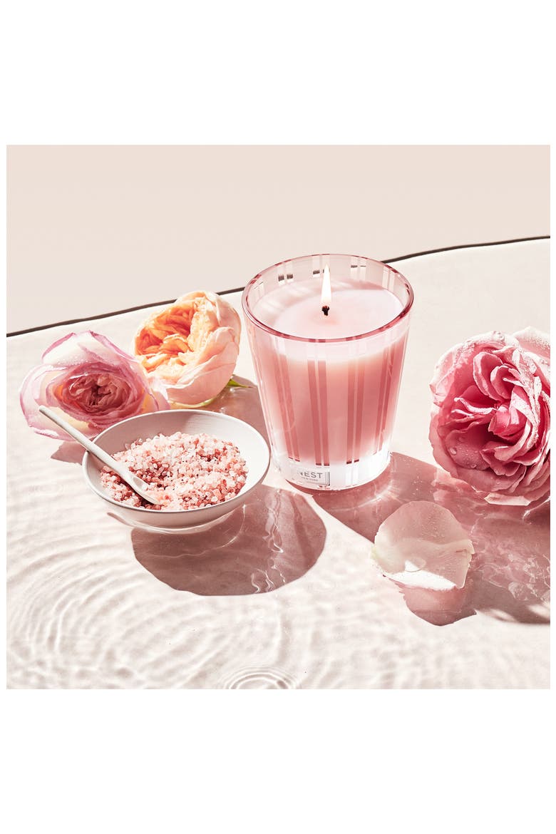 Himalayan Salt & Rosewater Scented Candle, Alternate, color, NO COLOR