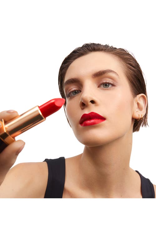Saint Laurent Yves Rouge Pur Couture Caring Satin Lipstick With Ceramides In R1 Le Rouge
