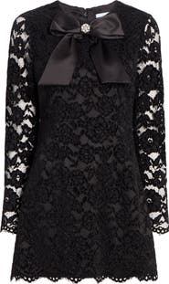 LIKELY Tyler Long Sleeve Lace Minidress