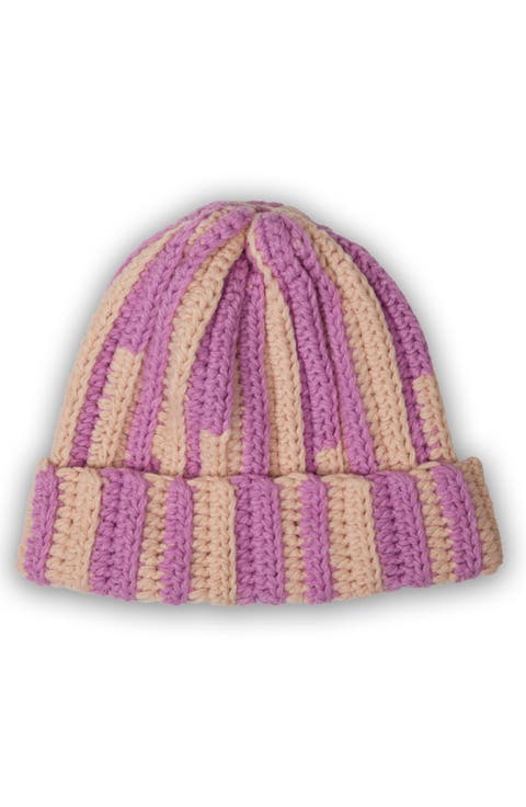 Two-Tone Slouchy Beanie