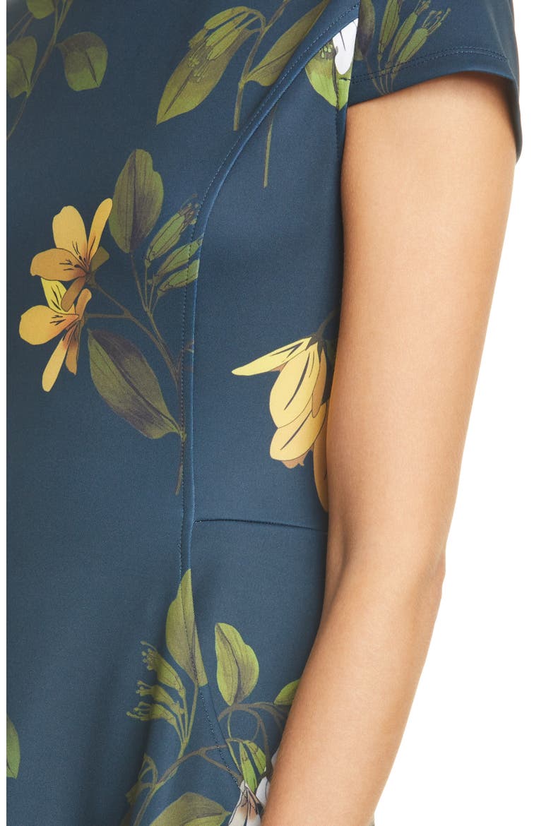 Gallah Savanna Skater Dress, Alternate, color, DARK BLUE