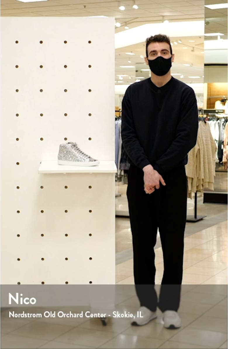 Star Glitter High Top Sneaker, sales video thumbnail