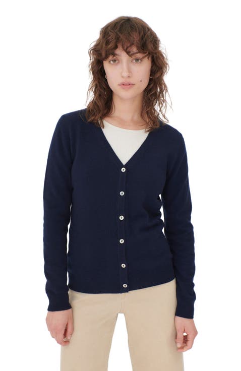 Essential Cashmere V-Neck Cardigan
