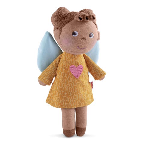 Guardian Angel Mini Doll Nora - Soft Plush Baby Doll Toy for Toddlers 1-3, Ideal Gift for 2 Year Old Girls & Up