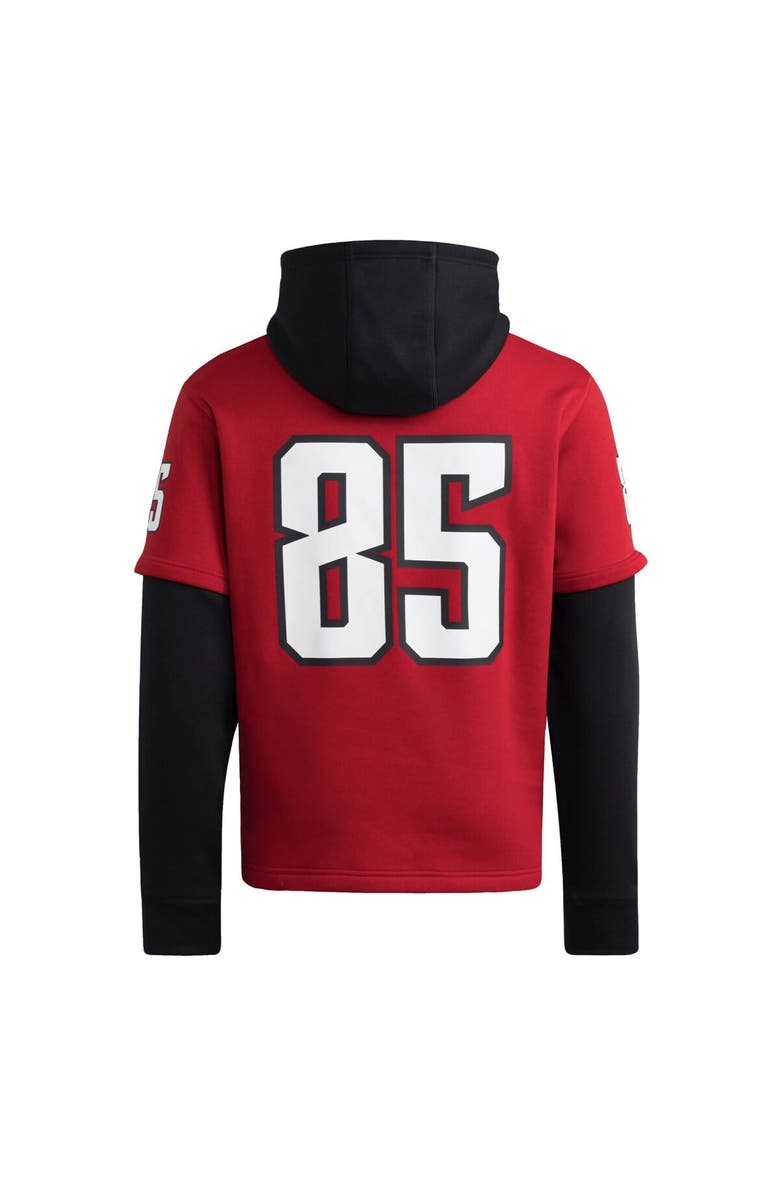 adidas Men's adidas Red NC State Wolfpack Jersey Pullover Hoodie, Alternate, color, Red