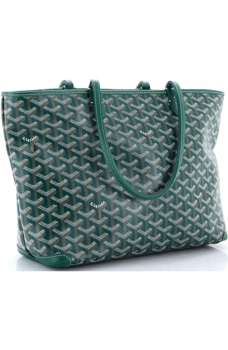 Pre-Owned Goyard Artois Tote Coated Canvas PM, Alternate, color, Green