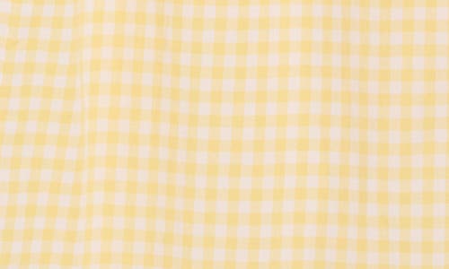 Abound Cotton Poplin Pajamas In Yellow Dreamy Gingham