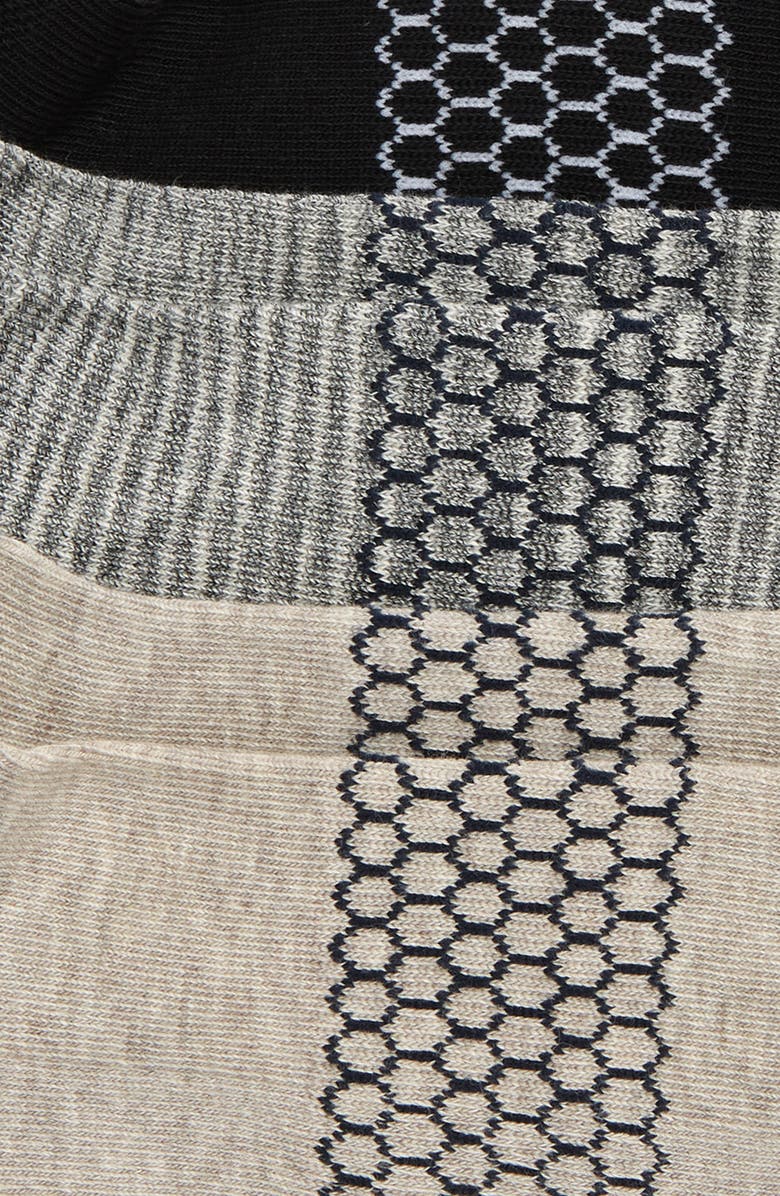 Bombas Assorted 3-Pack Ankle Socks, Alternate, color, 