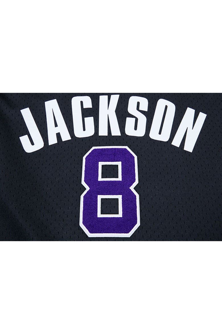 Men's Pro Standard Lamar Jackson Black Baltimore Ravens Mesh Player Name & Number Top, Alternate, color, Black