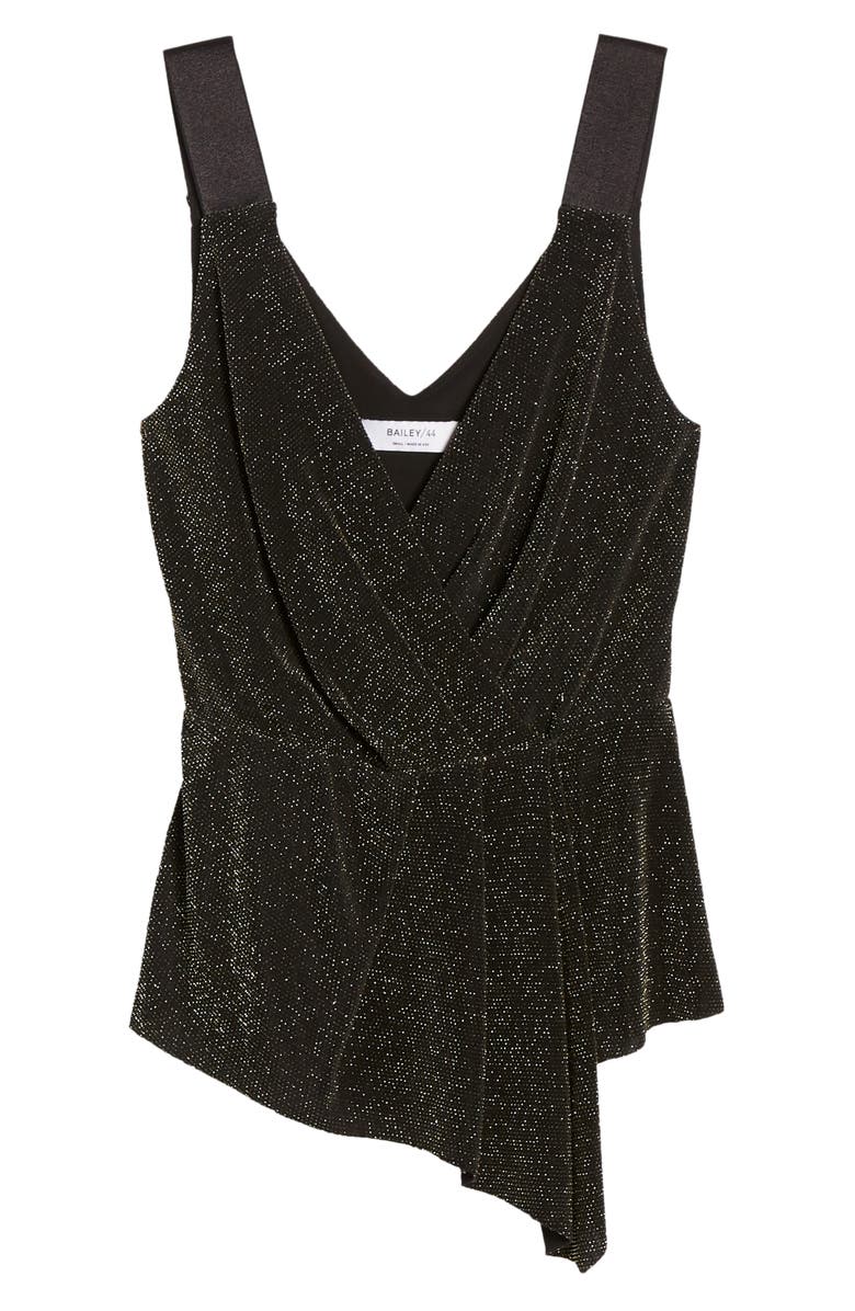 Bailey 44 Lauren Metallic Drape Top, Alternate, color,