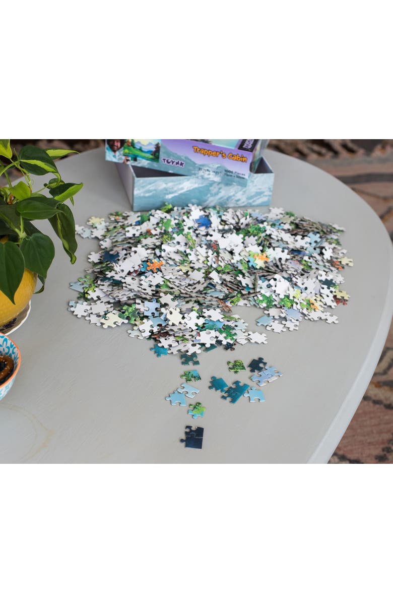 Bob Ross Trapper's Cabin Nature Puzzle | 1000 Piece Jigsaw Puzzle, Alternate, color, Multi-Color