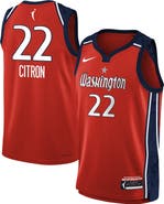 Nike Youth Nike Sonia Citron Red Washington Mystics Explorer Edition Jersey