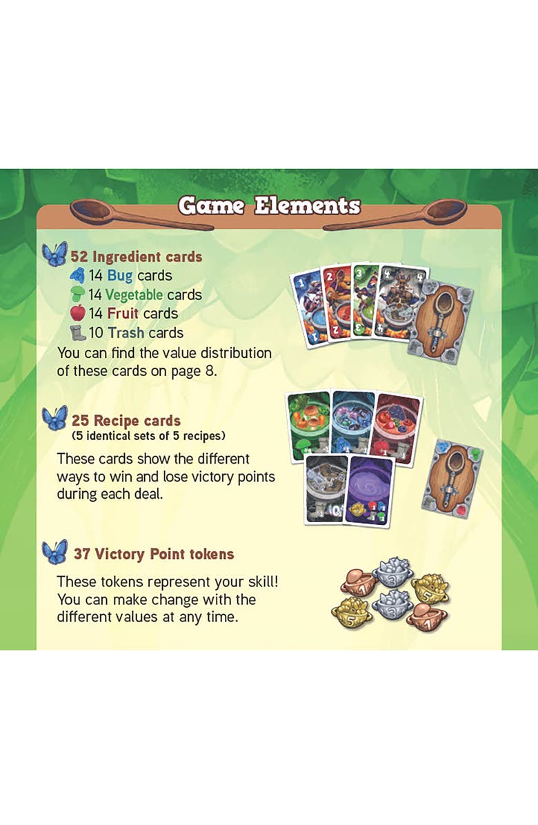 IELLO Foodie Forest Tricktaking Card Game, Ages 8+, Alternate, color, 