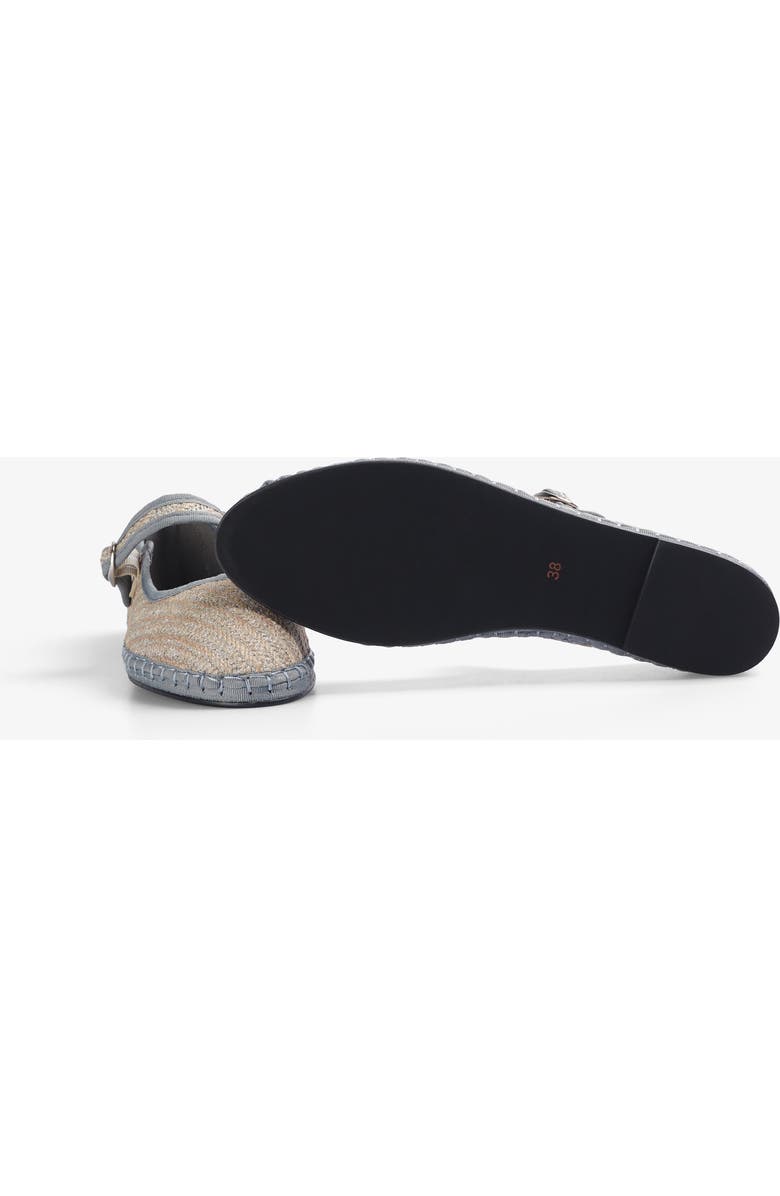 Scalpers Rustic Strap Slipper, Alternate, color, Silver